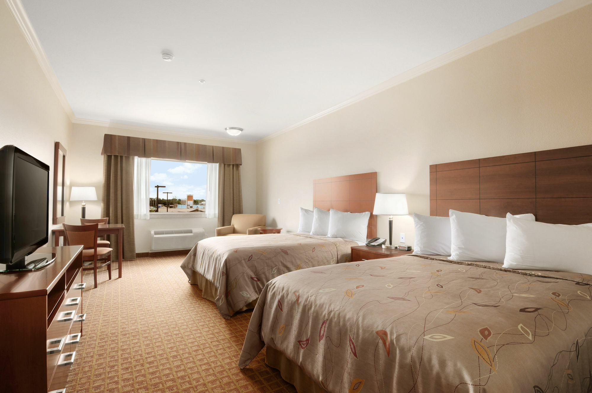 Ramada By Wyndham College Station Hotell Rum bild
